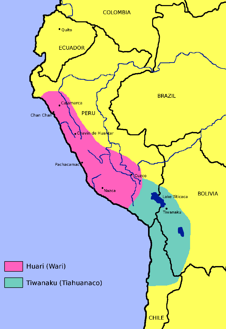 Cultura Tiahuanaco Mapa